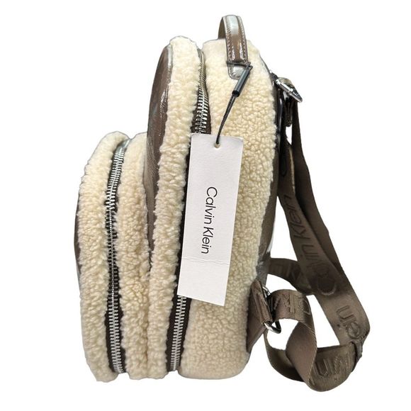 Calvin Klein Estelle Backpack H2GKTKR2-NAN - 11.5” x 8.5” x 5” - Picture 6 of 12